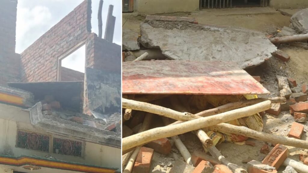 Barabanki: शटरिंग गिरने से गंभीर रूप से घायल मजदूर की इलाज के दौरान मौत, परिवार में कोहराम 