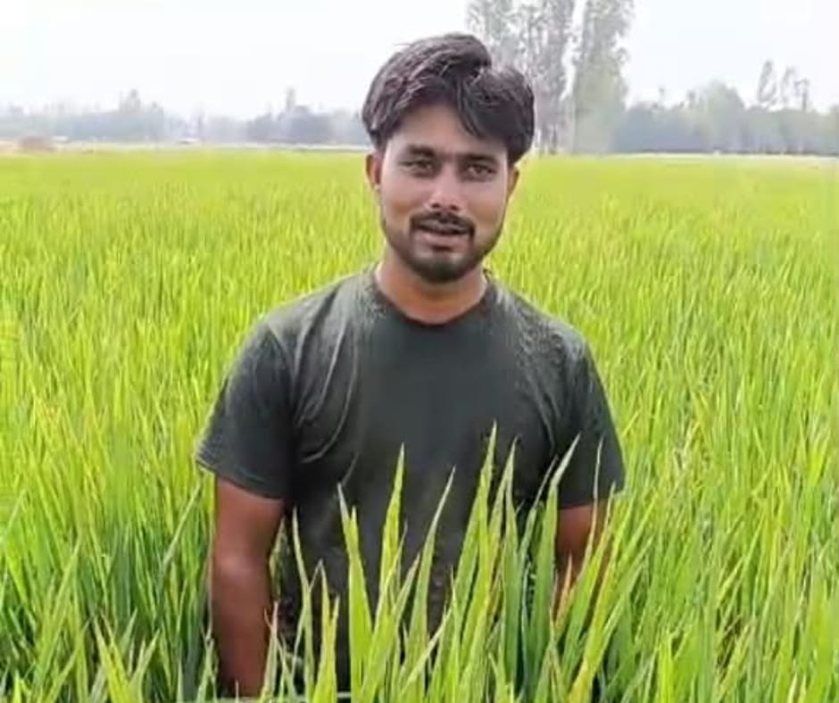 Barabanki News: धान का बीज खराब होने का आरोप, किसान ने मांगा मुआवजा
