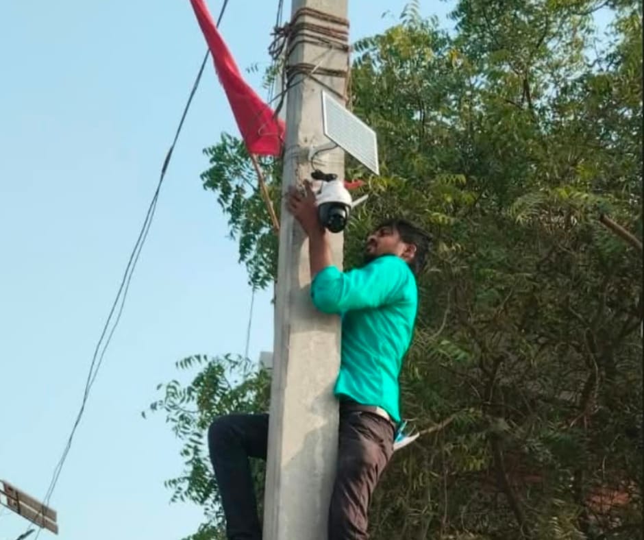 बाराबंकी ऑपरेशन त्रिनेत्र CCTV कैमरे