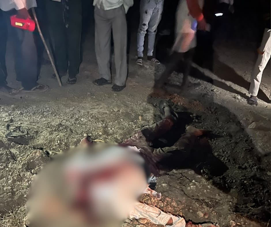 बाराबंकी रोटावेटर हादसा