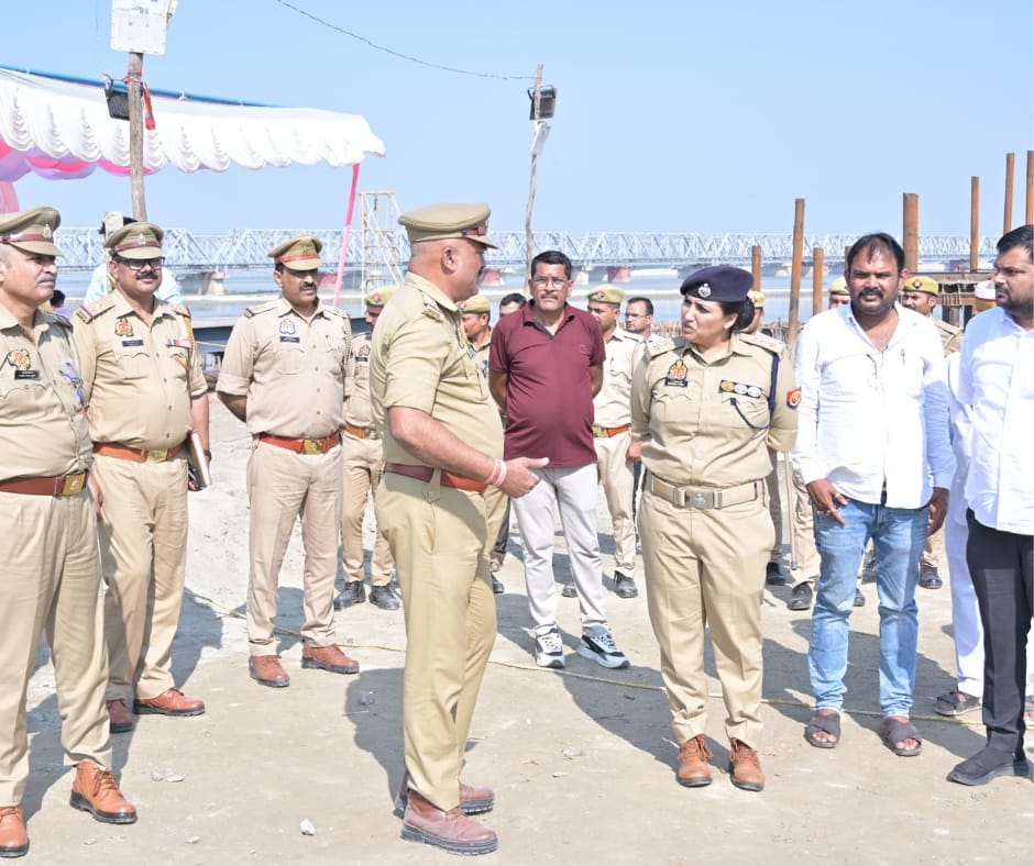 Barabanki बाराबंकी सरयू नदी दुर्गा प्रतिमा विसर्जन